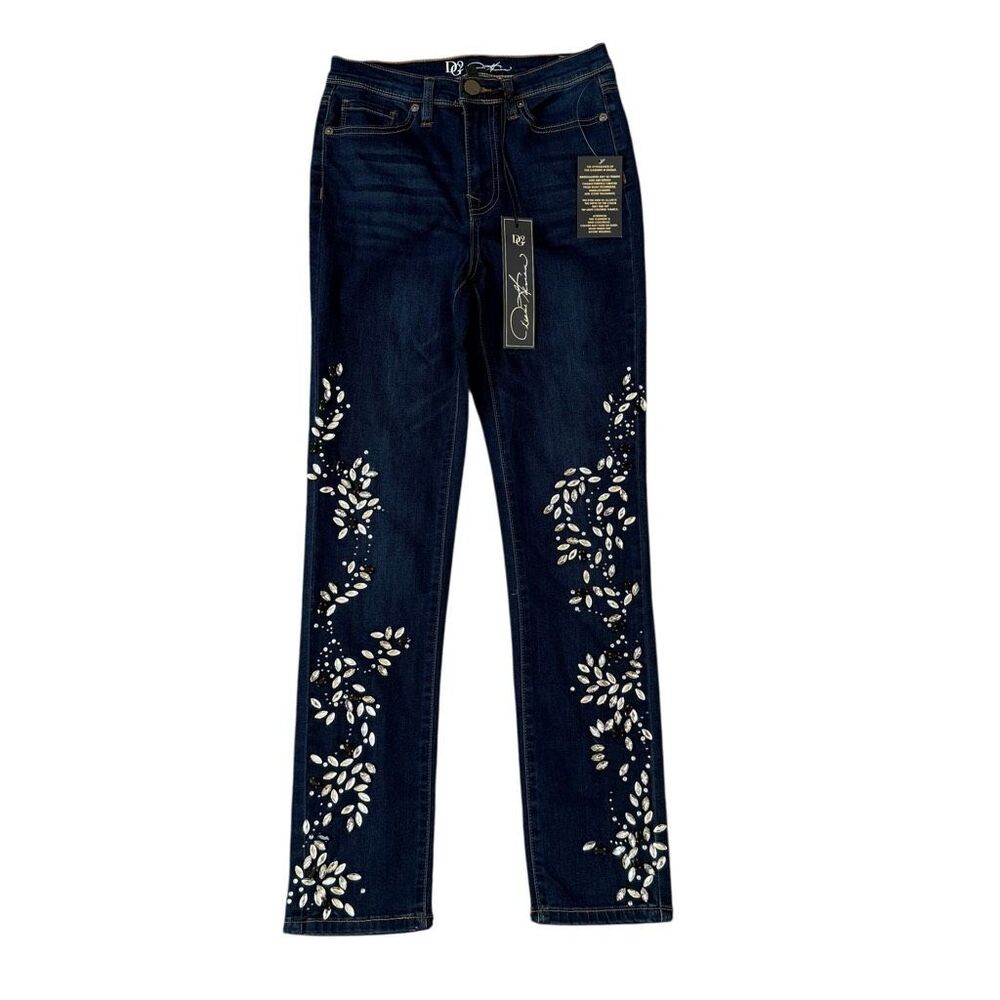 DG2 Rhinestone BLING Jeans Size 6